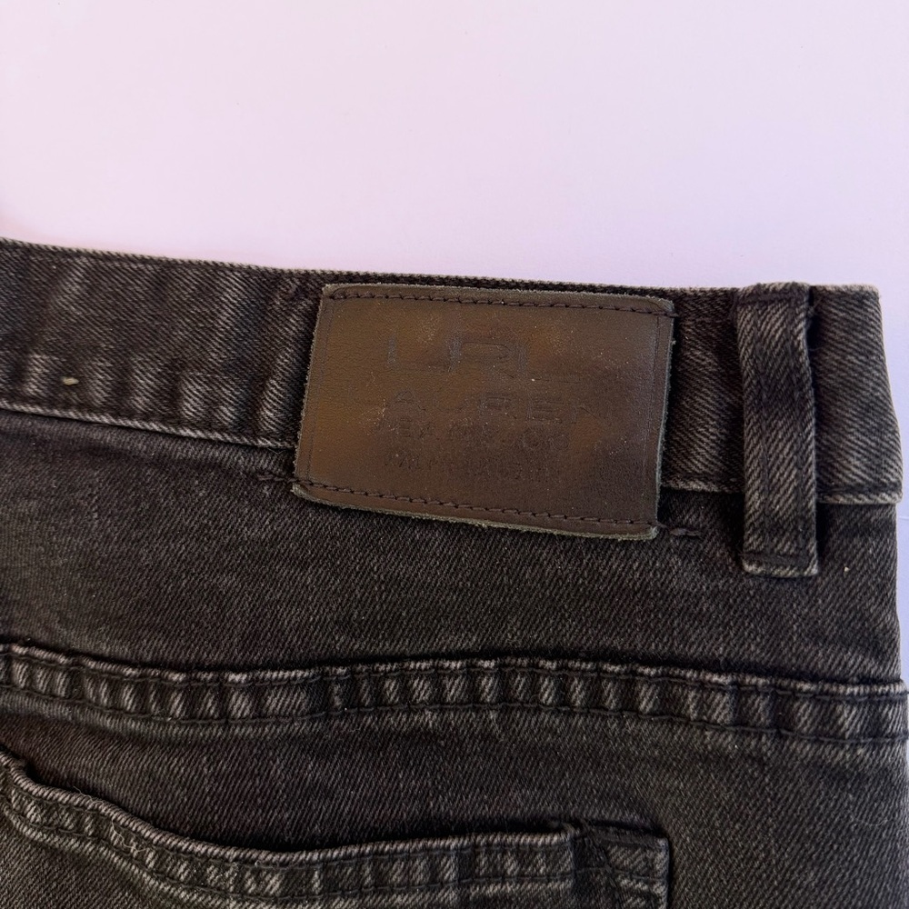 Woman’s Black Denim Ralph Lauren Jeans Co Size 14 - Picture 7 of 10